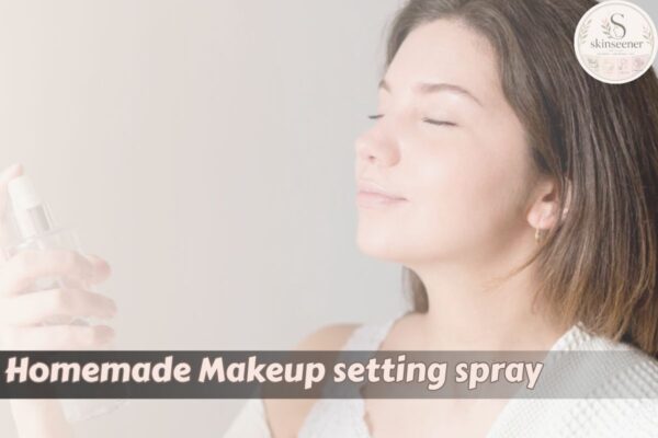 Homemade Makeup setting spray